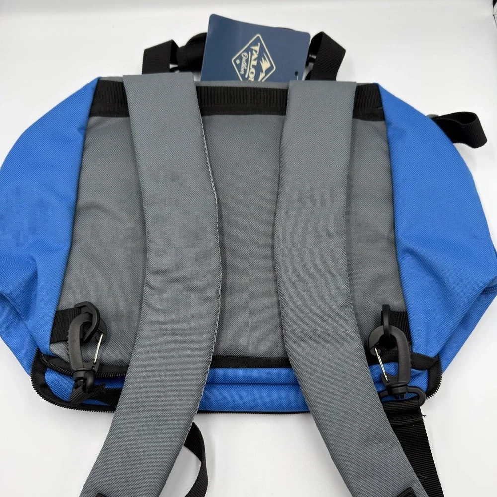 Talon Outdoor Fishing Backpack Upper Blue Grey Gear Bag New NWT
